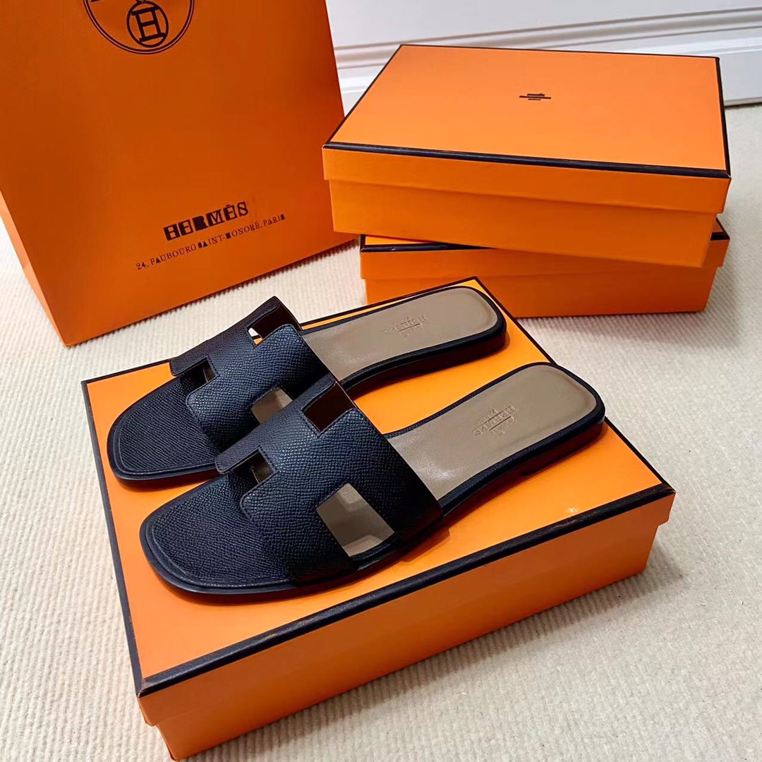 에르메스 올수공 오란 슬리퍼 샌들 앱송 66